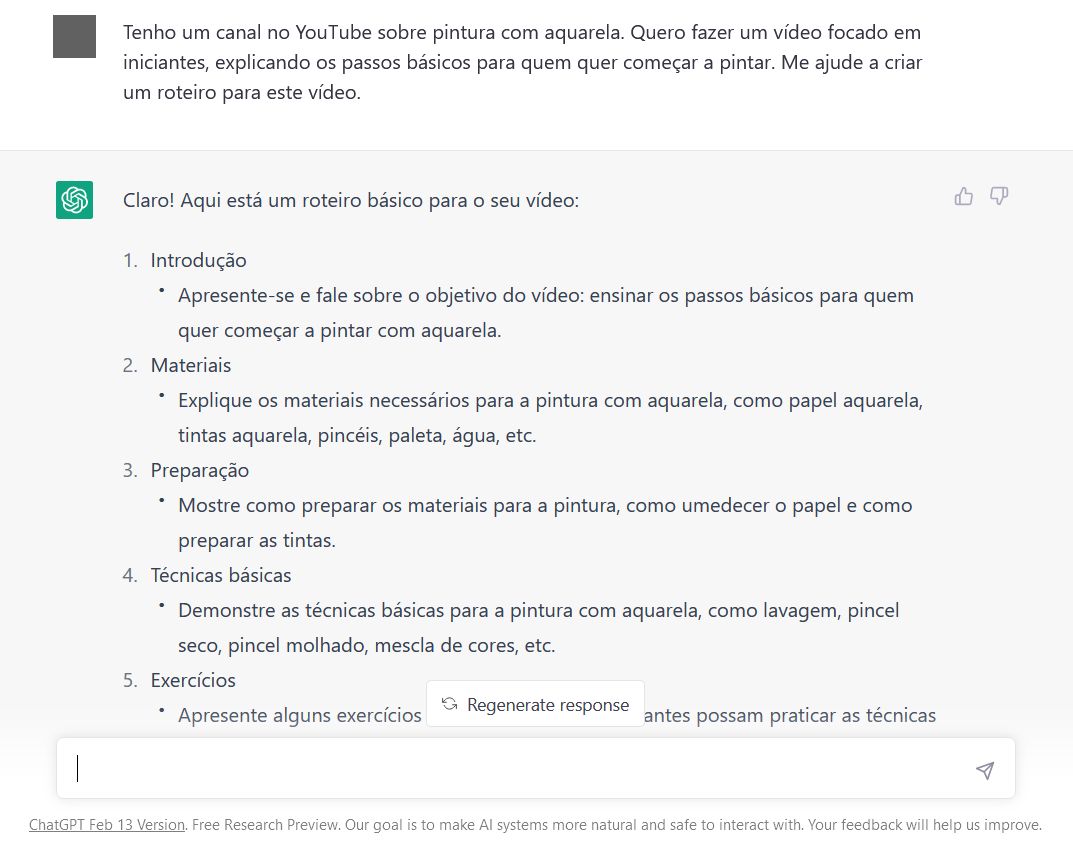 Como Usar O Chatgpt Para Escrever Roteiro Para Youtube Guia