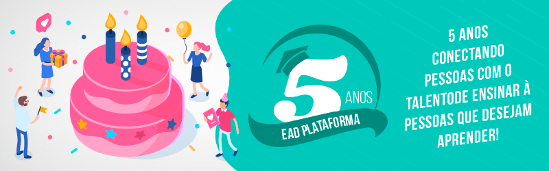 Blog EAD Plataforma Aniversário EAD Plataforma 08-09-2019