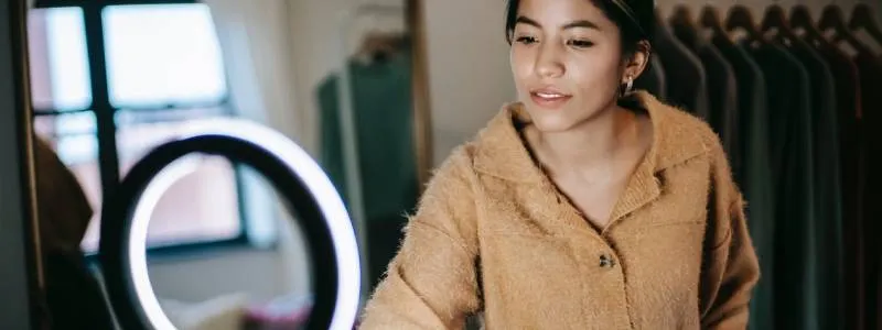 equipamentos de iluminação para vídeo