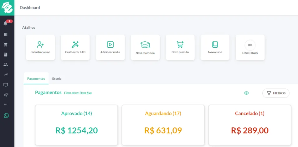 Nova versão EAD Plataforma